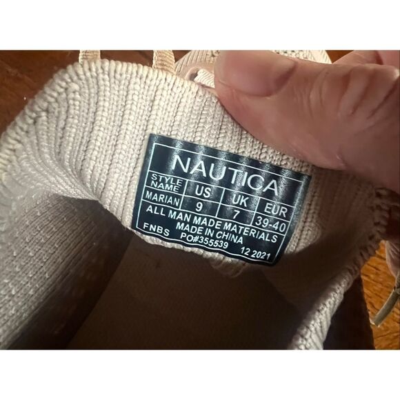 Nautica women's lace-up athletic sneakers dusty rose Sz 9 - Picture 8 of 8